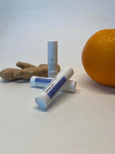 Load image into Gallery viewer, NEW: Throat Chakra Lip Balm - Who Keeps a Stiff Upper Lip?
